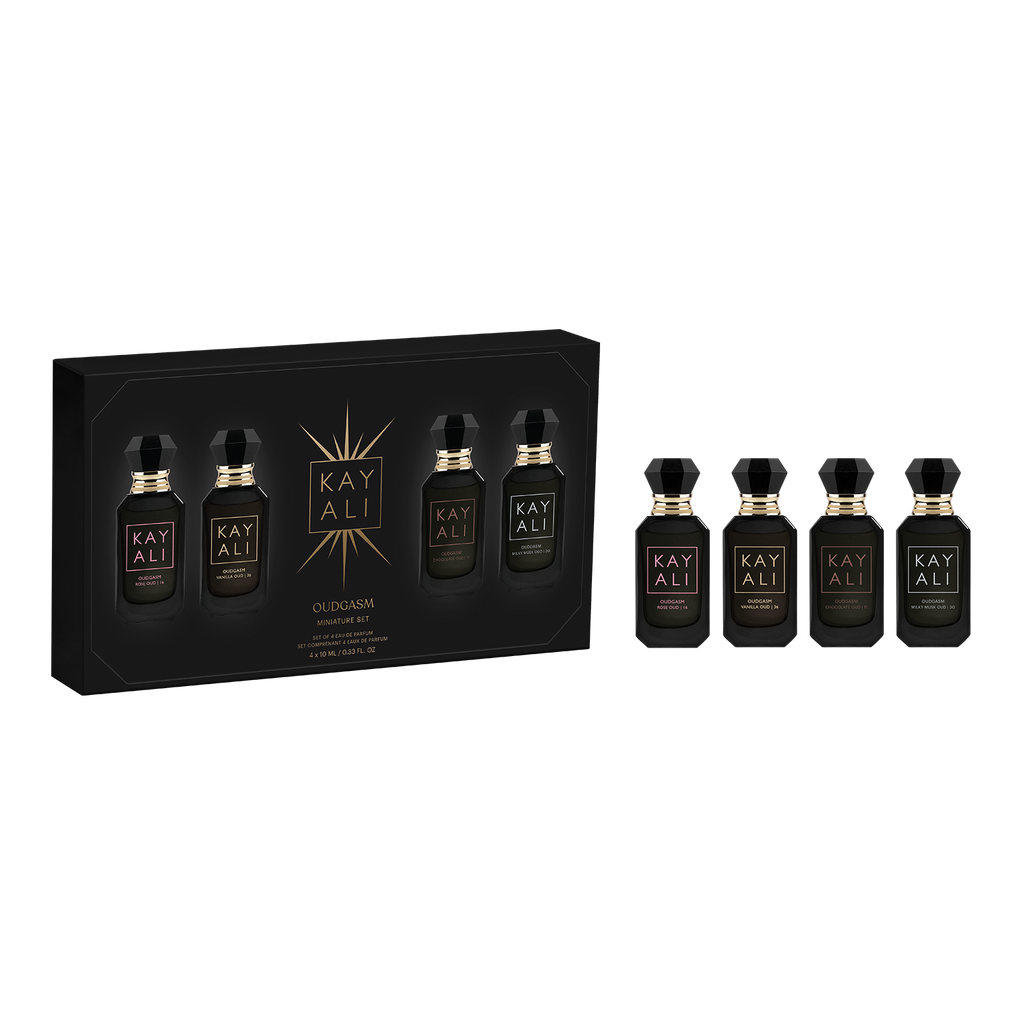 KAYALI Oudgasm Miniature Set | 4x10ml Oud Perfume Set – KAYALI US