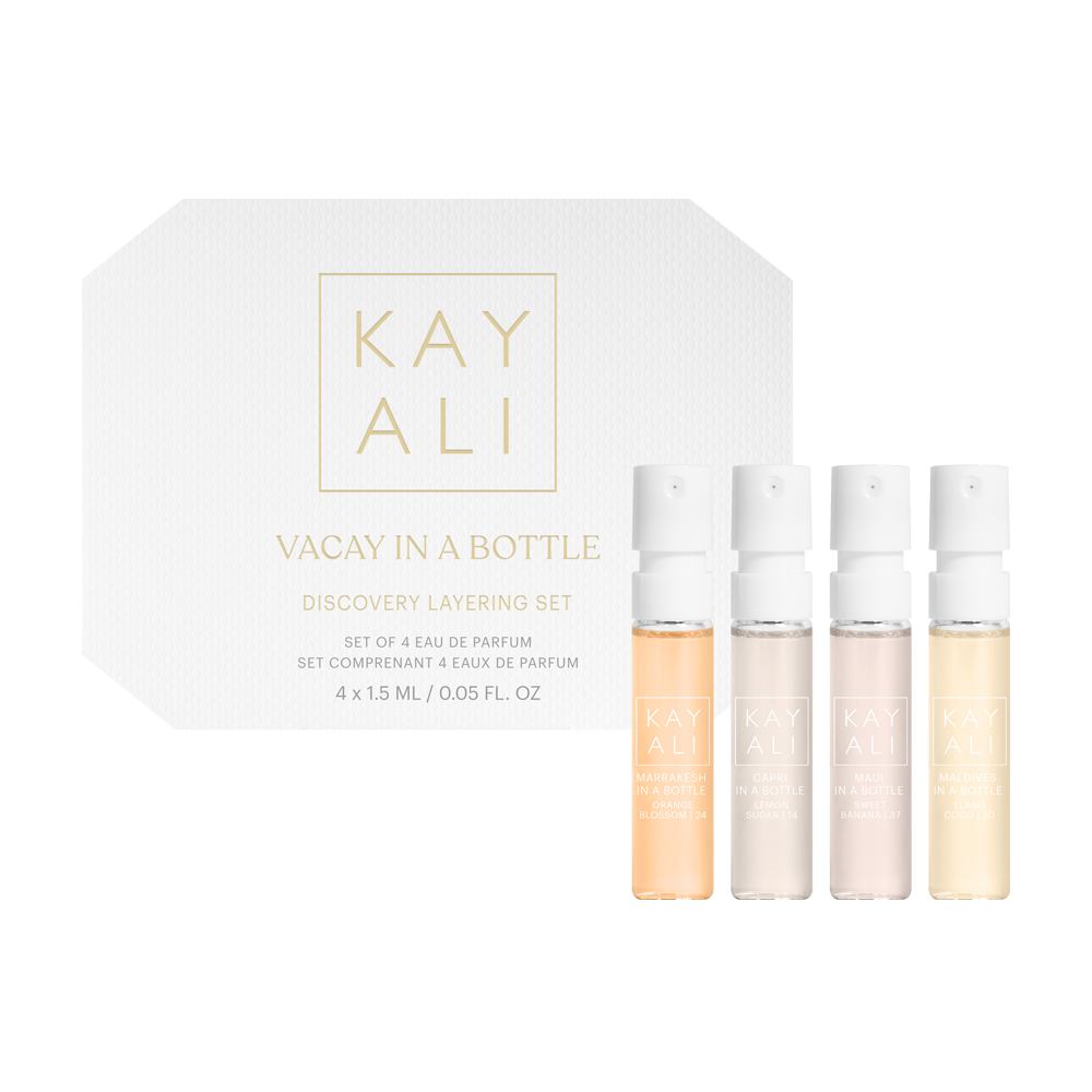 KAYALI Vacay in a Bottle Discovery Set - Luxurious Scent Set KAYALI Vacay in a Bottle Discovery Set - Luxurious Scent Set
