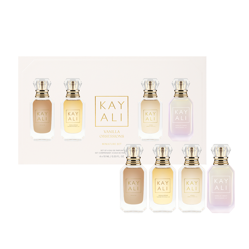 KAYALI Vanilla Miniature Set (4x10ml) | Travel Perfume – KAYALI US