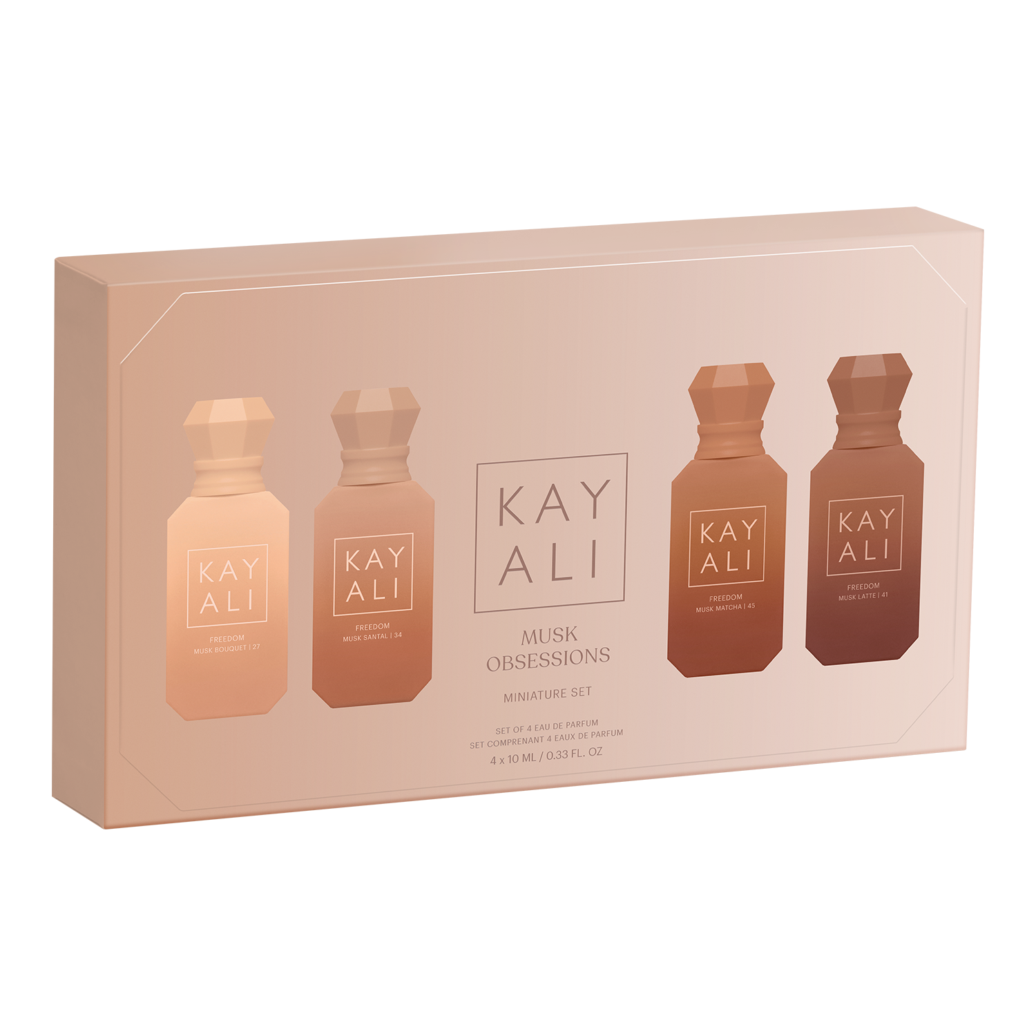 香水4点セット,KAY ALI 10ML KAYALI Freedom Musk Obsessions Miniature Set - 4x10ml Perfumes