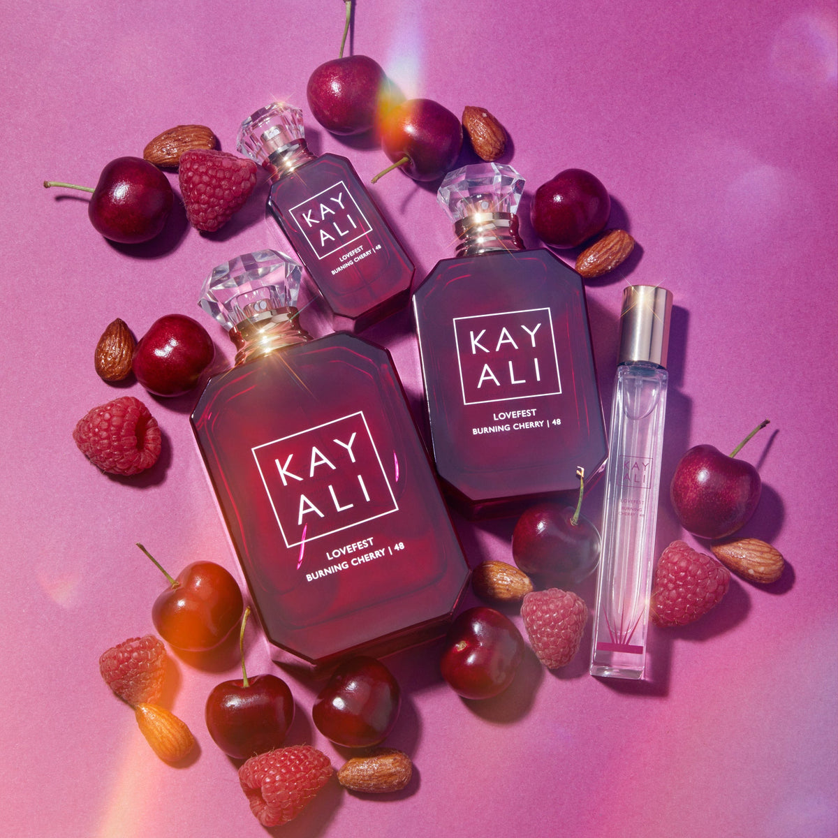 KAYALI Lovefest Burning Cherry | 48 - Smoky Gourmand Perfume 