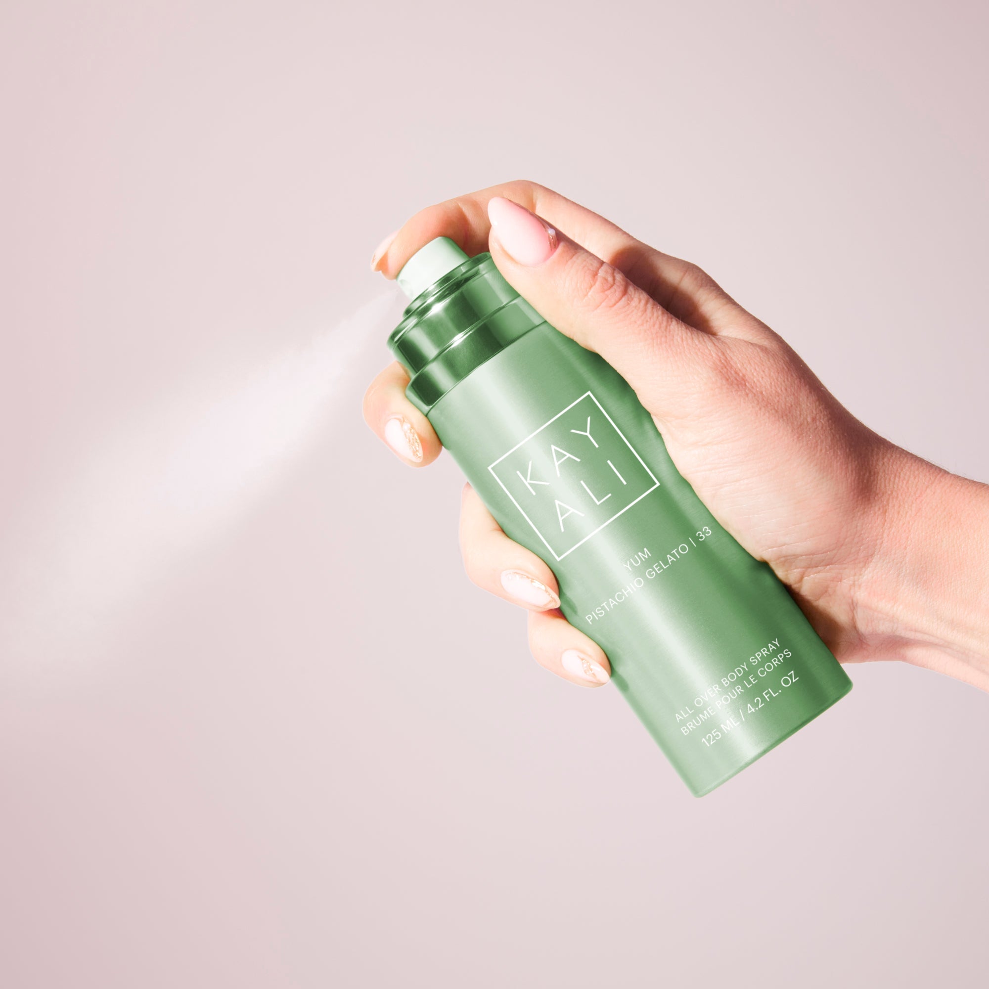 KAYALI Yum Pistachio Gelato Body Spray | 33 - Gourmand Perfume