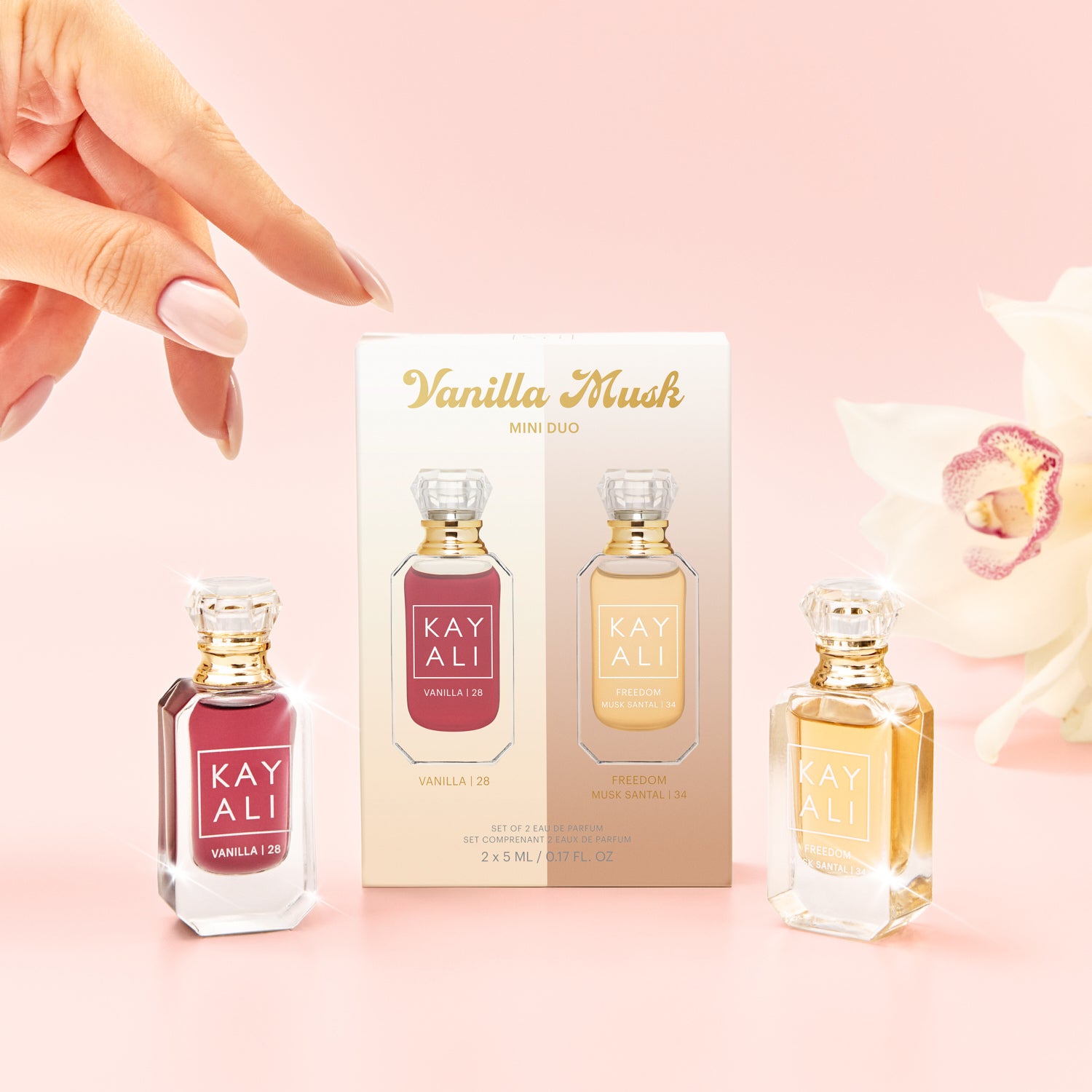 KAYALI Freedom ミニチュアセット　2/11まで KAYALI Freedom Musk Obsessions Miniature Set - 4x10ml Perfumes