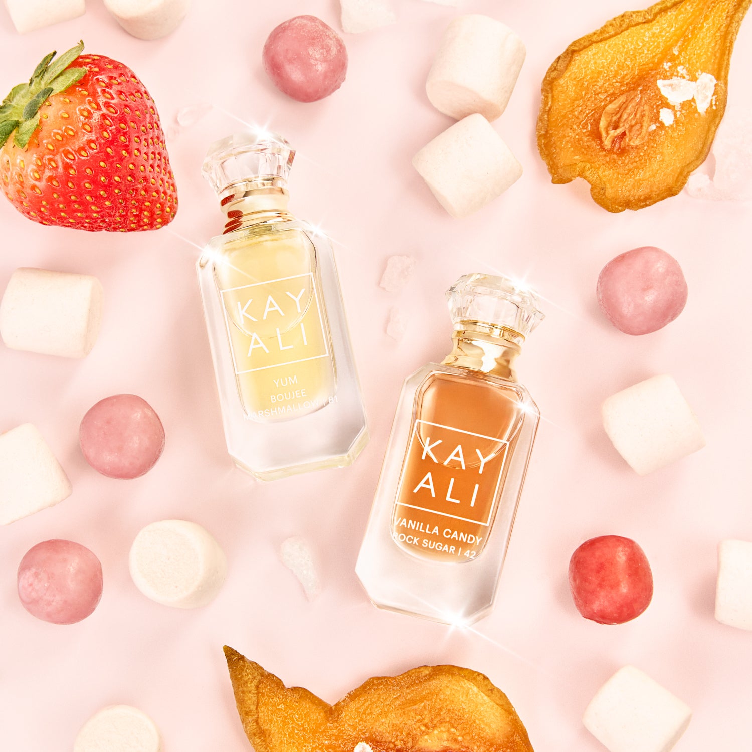 ＊U　キャンディ様│モイス１ ＆ ナリッシュ１＋エマルジョン KAYALI Marshmallow Candy Mini Duo (2x5ml) | Travel Perfume Set