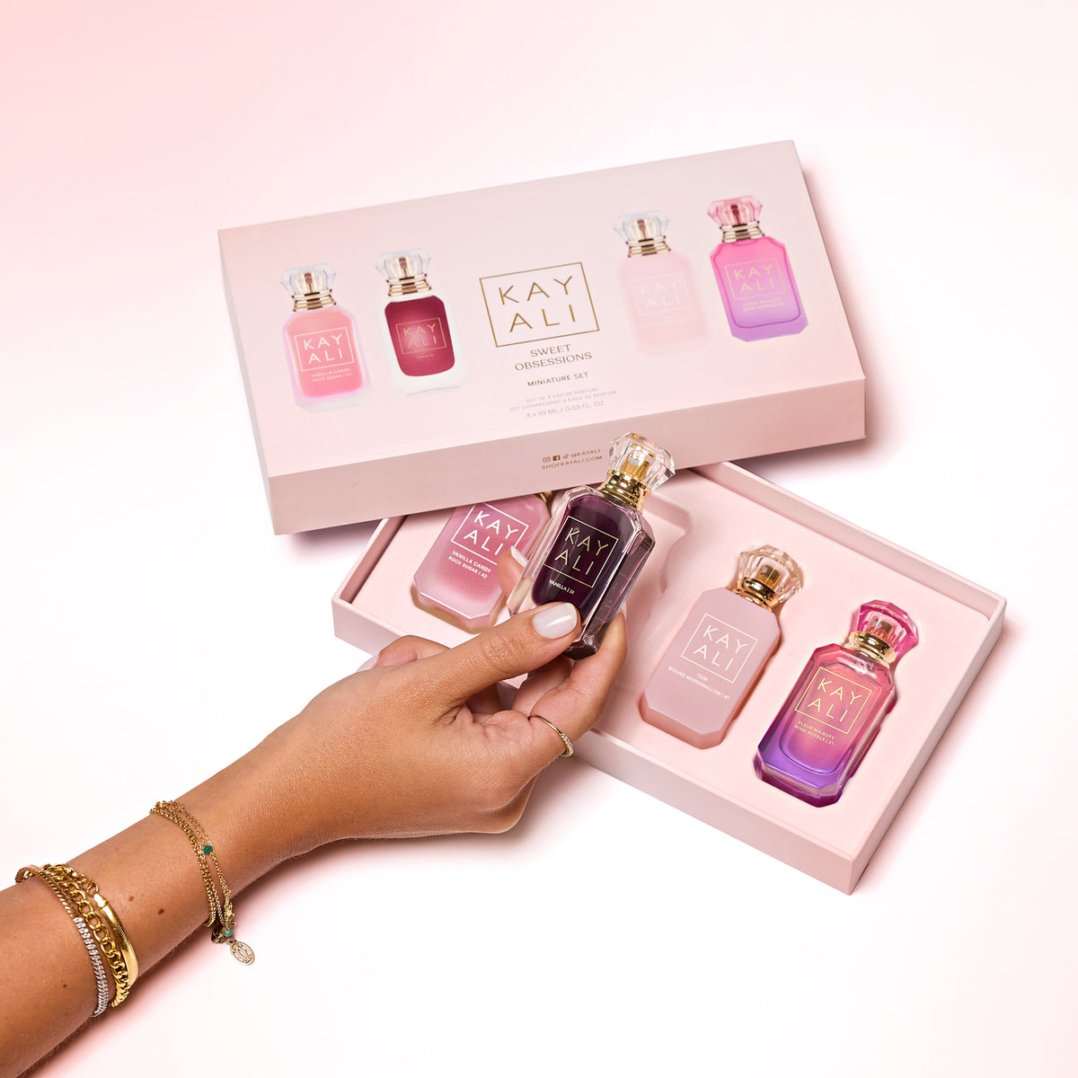 KAYALI Sweet Obsession Miniature Set | 4x10ml Travel Set – KAYALI US