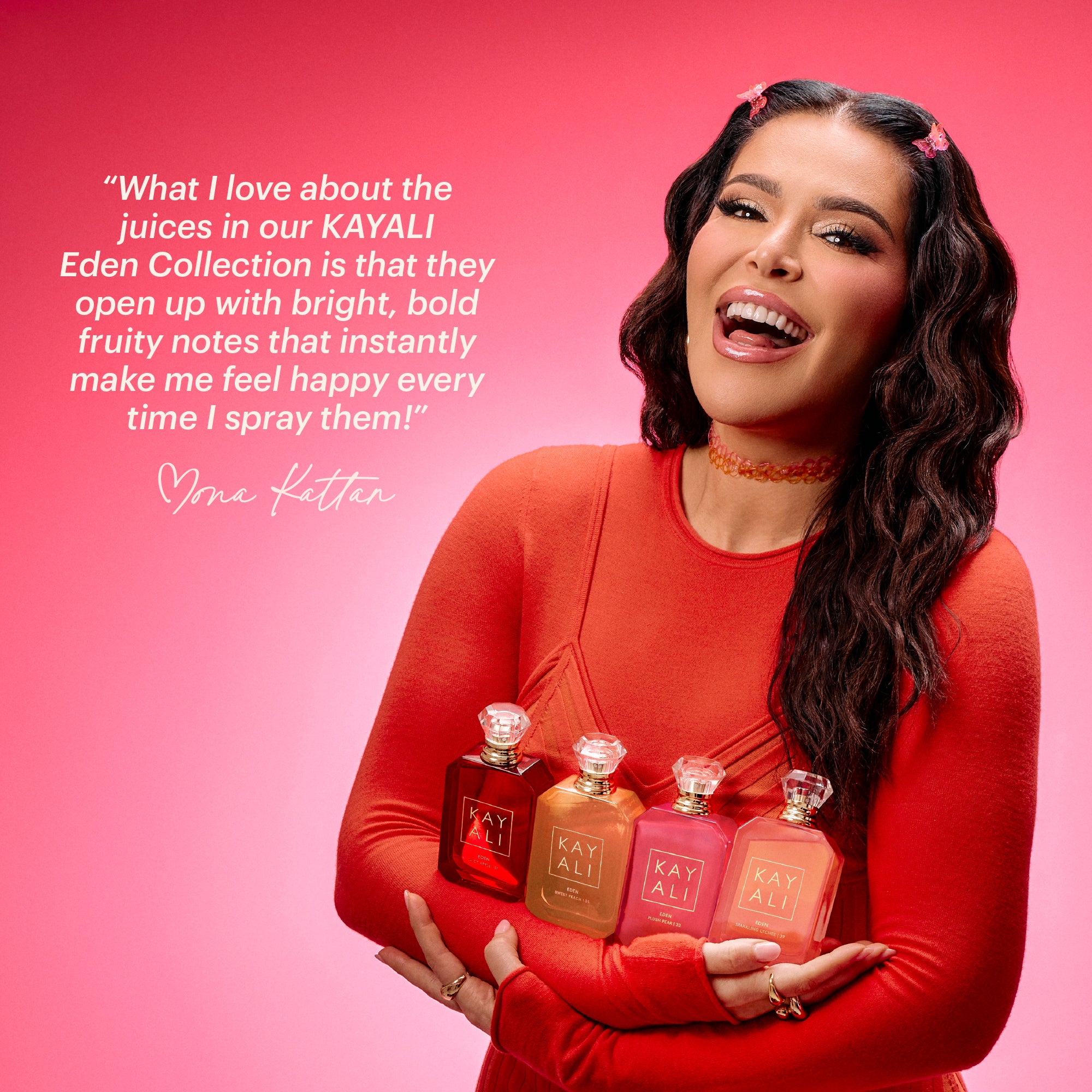 KAYALI EDENシリーズ 3本セット (10ml) KAYALI Eden Obsessions Miniature Set – Fruity Floral Perfume Gift