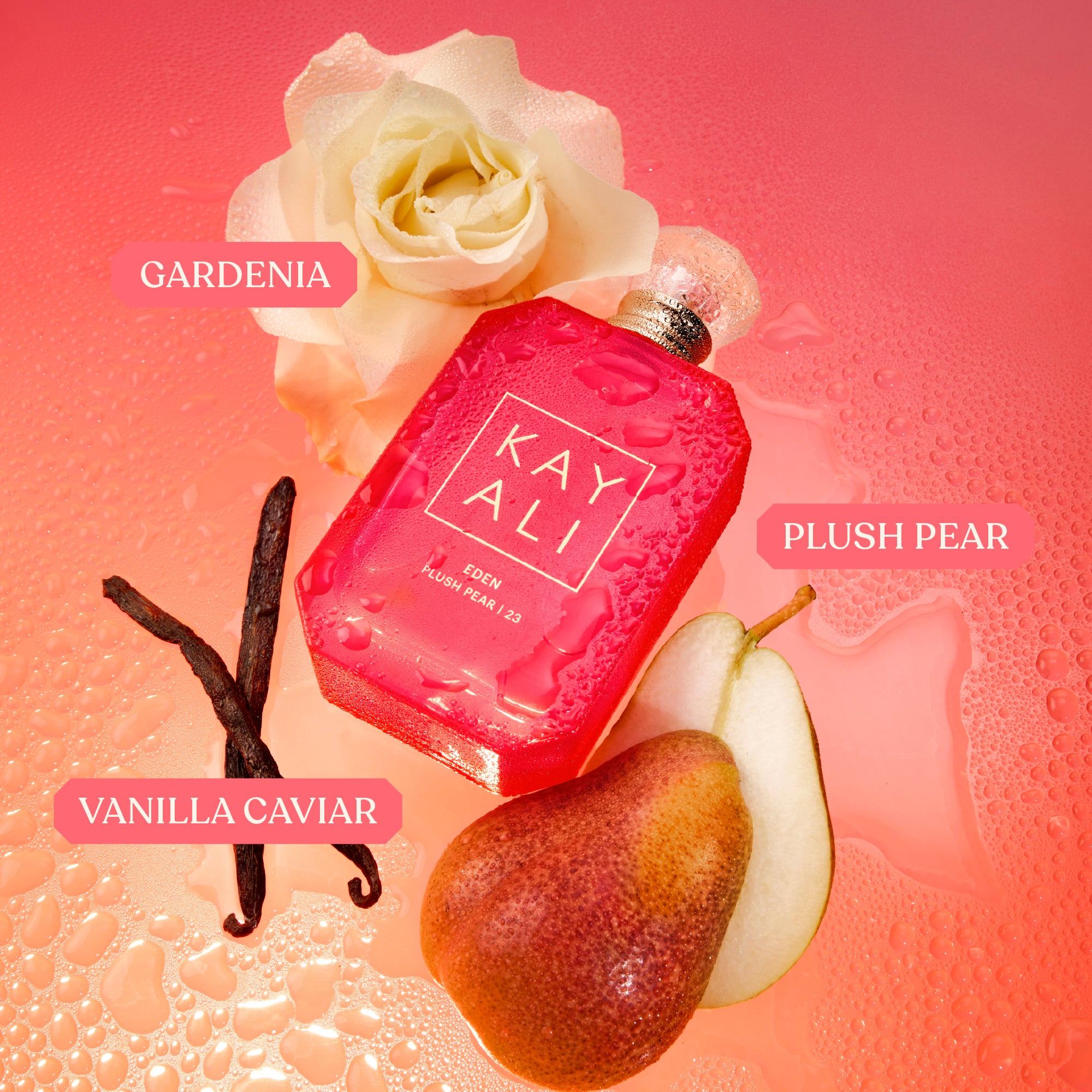 KAYALI Eden Plush Pear | 23 - Sweet Fruity Floral Eau de Parfum