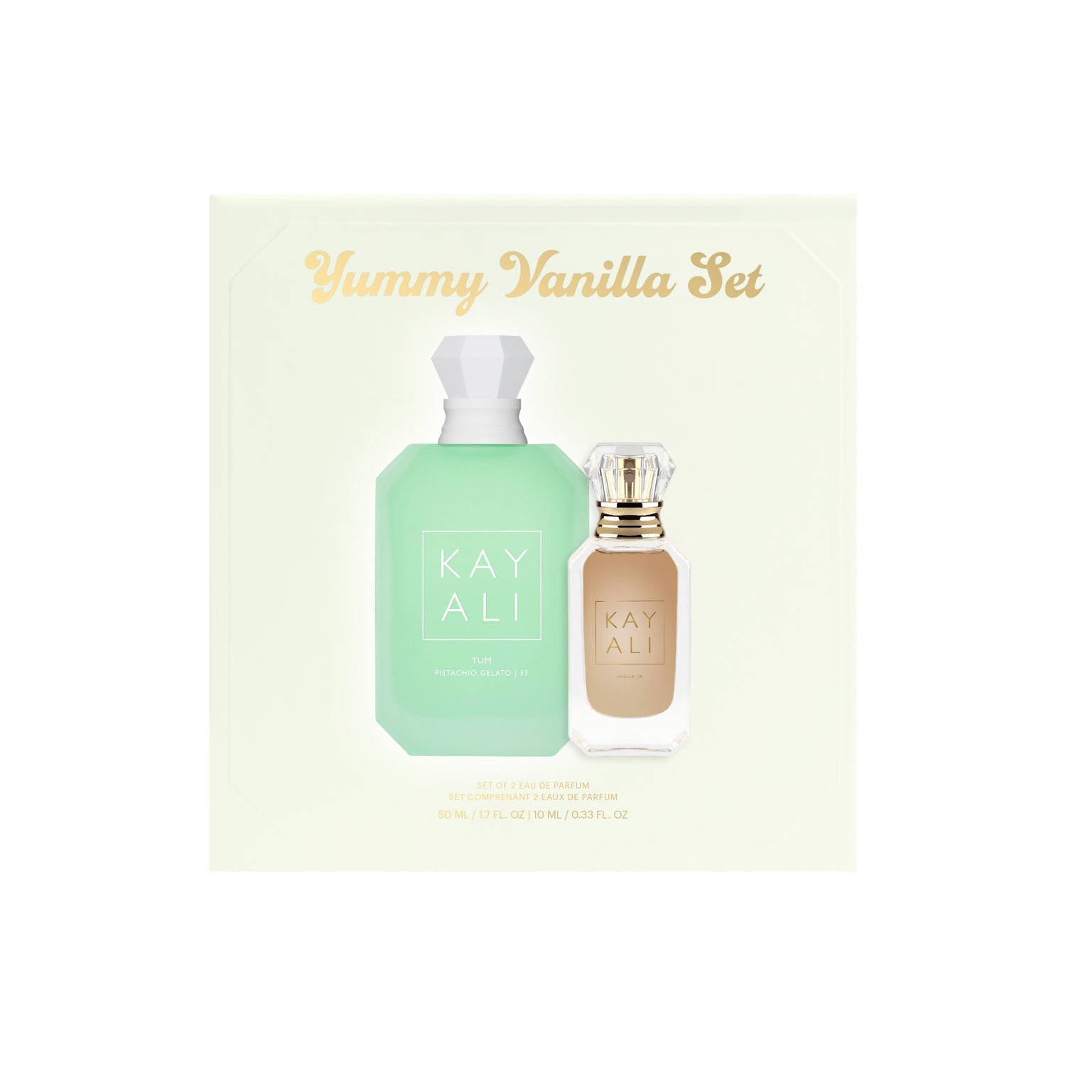 KAYALI Yummy Vanilla Set - Gourmand Layering Duo – KAYALI US