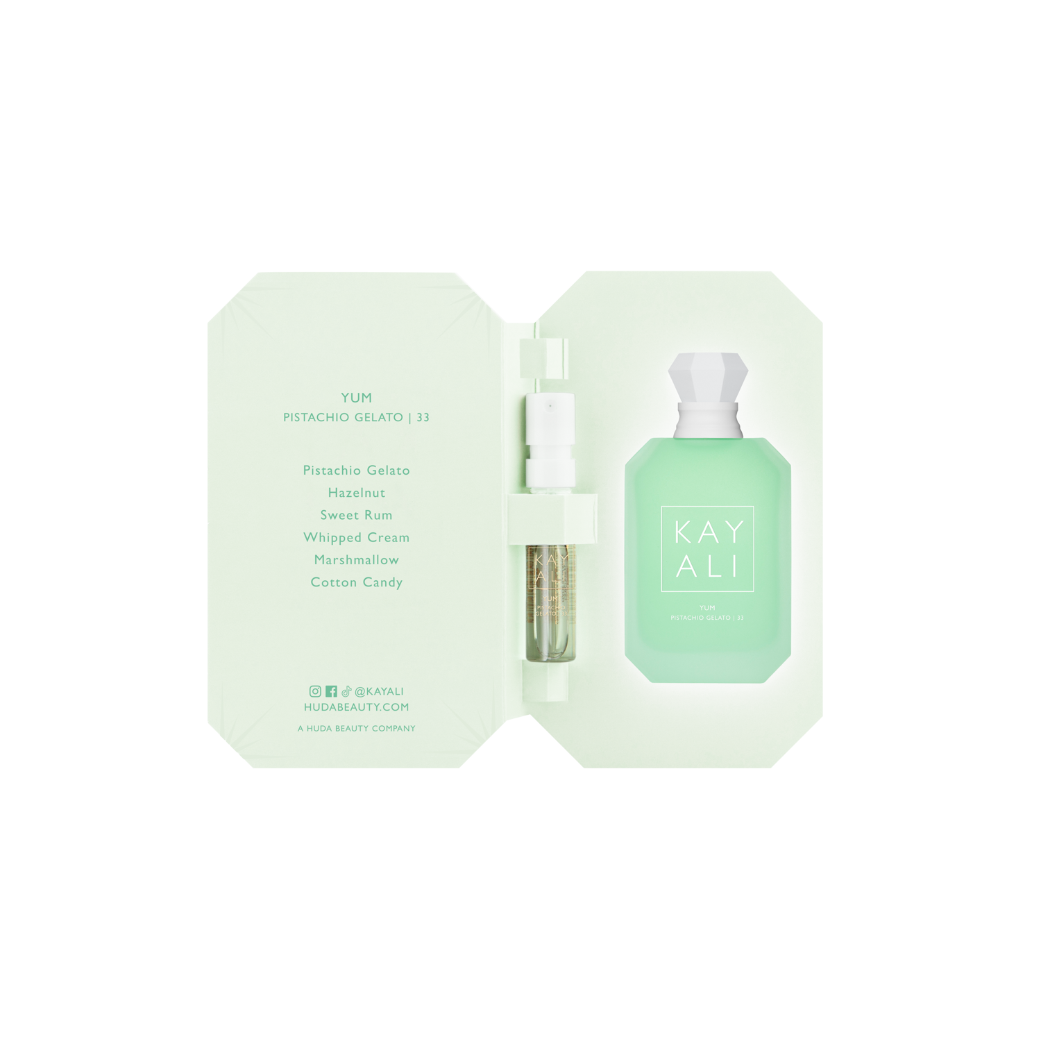KAYALI Yum Pistachio Gelato Perfume | 33 - Gourmand Perfume KAYALI Yum Pistachio Gelato Perfume | 33 - Gourmand Perfume