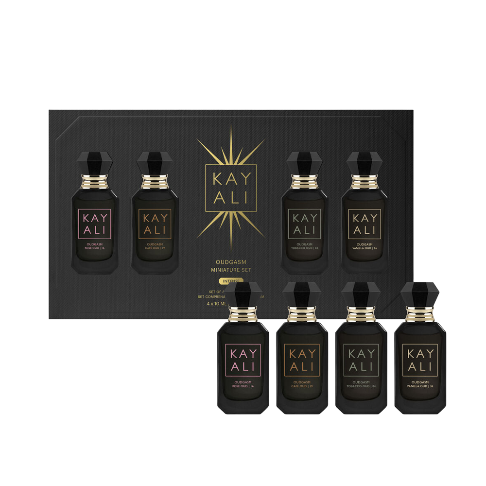 KAYALI Oudgasm Miniature Set | 4x10ml Oud Perfume Set – KAYALI US
